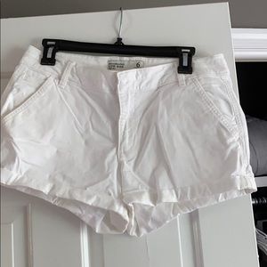 Great Condition White Jean Shorts